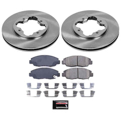 Power Stop KOE697 Autospecialty - 1-Click Daily Driver Brake Kits (Front) for 1990-1997 Acura Cl product image