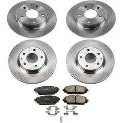 Power Stop KOE6970 Autospecialty 1-Click Daily Driver Front And Rear Brake Kit for 2014-2016 Mazda 3 product image