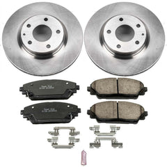 Power Stop KOE6971 Autospecialty 1-Click Daily Driver Front Brake Kit for 2014-2021 Mazda 3 product image