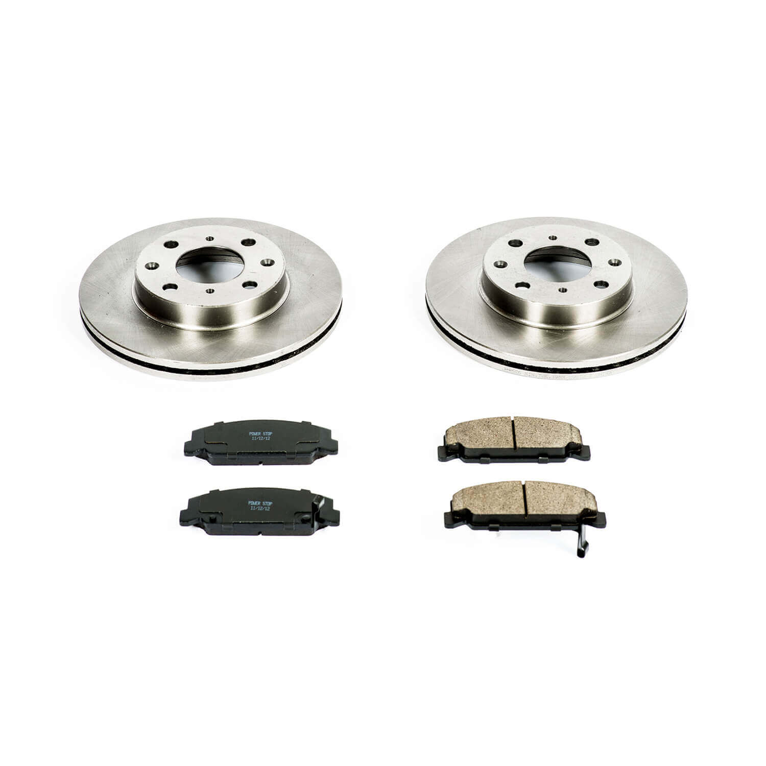 Power Stop KOE699 Autospecialty - 1-Click Daily Driver Brake Kits (Front) for 1990-2000 Honda Civic product image