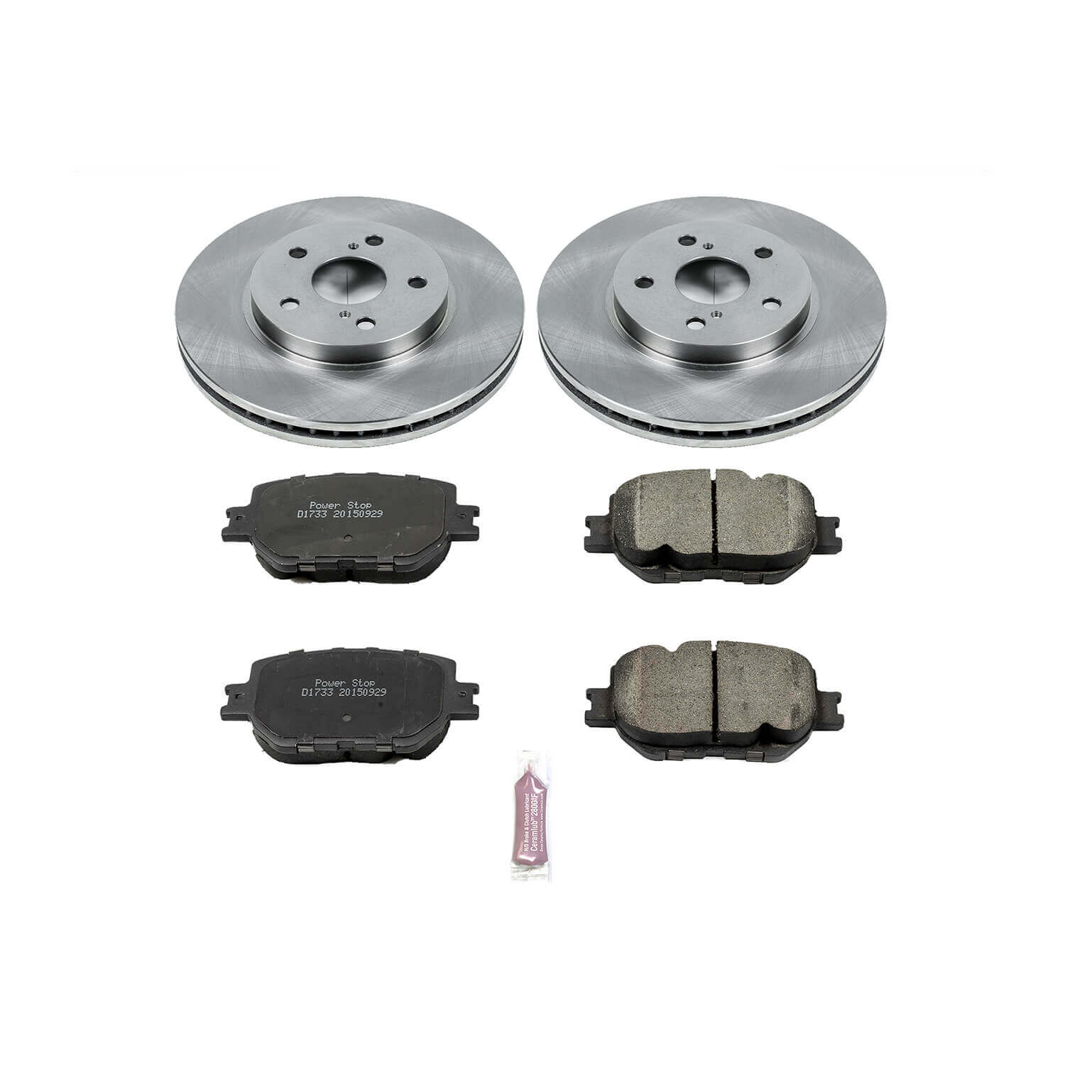 Power Stop KOE6990 Autospecialty - 1-Click Daily Driver Brake Kits (Front) for 2014-2015 Lexus IS250 product image