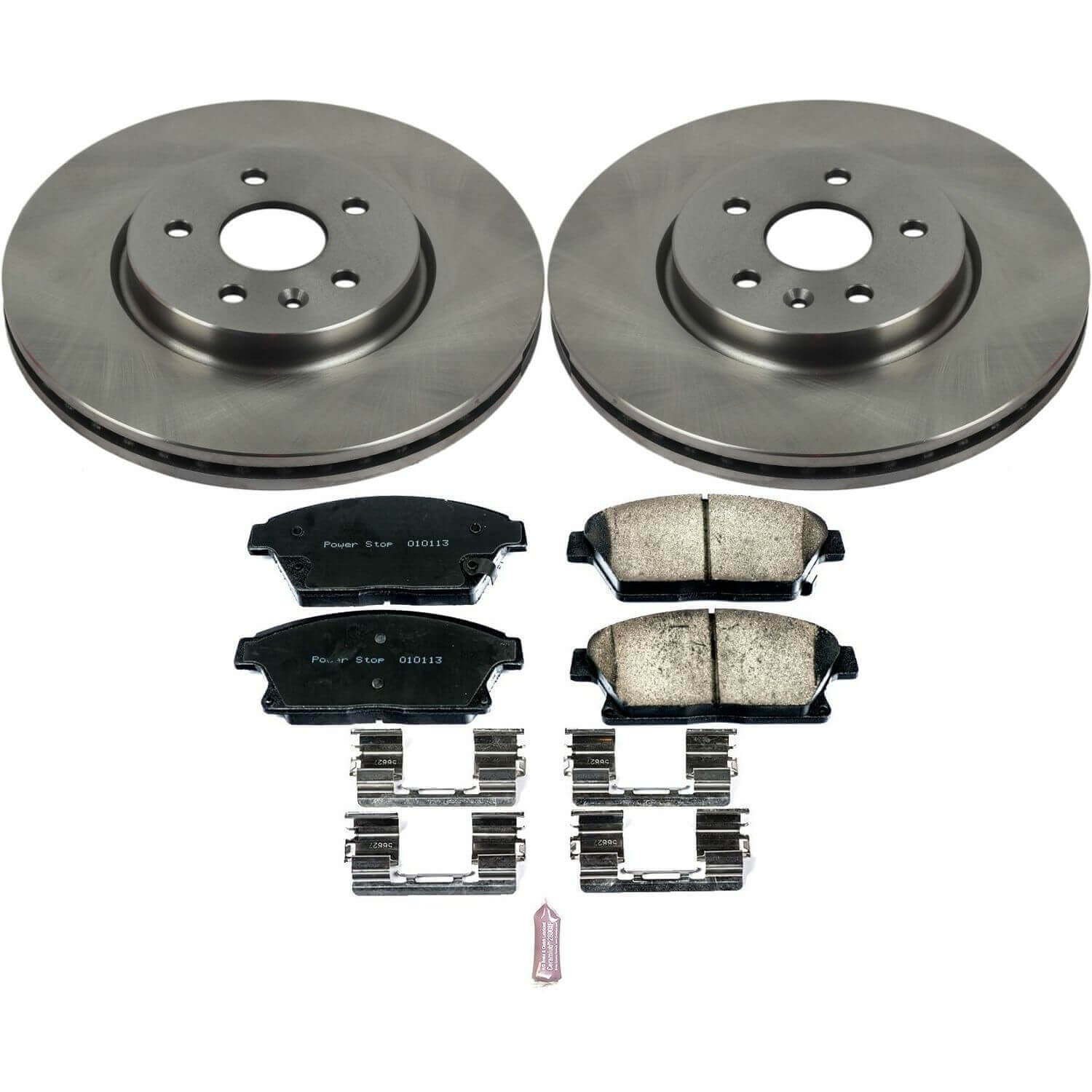 Power Stop KOE6996 Autospecialty 1-Click Daily Driver Front Brake Kit for 2015-2017 Chevrolet Trax product image