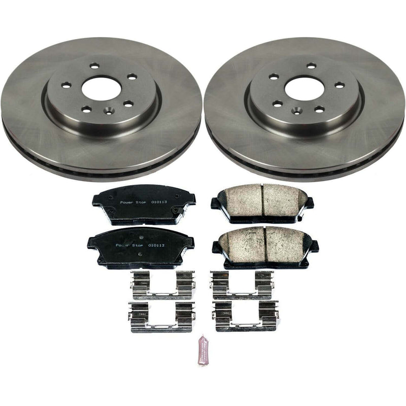 Power Stop KOE6996 Autospecialty 1-Click Daily Driver Front Brake Kit for 2015-2017 Chevrolet Trax product image