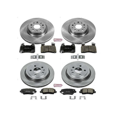 Power Stop KOE6997 Autospecialty - 1-Click Daily Driver Brake Kits (Front And Rear) for 2014-2019 Cadillac Cts product image