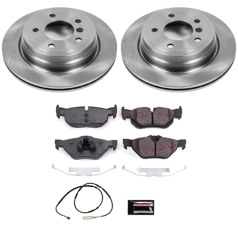 Power Stop KOE7008 Autospecialty - 1-Click Daily Driver Brake Kits (Rear) for 2013-2015 BMW X1 product image