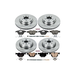 Power Stop KOE7021 Autospecialty - 1-Click Daily Driver Brake Kits (Front And Rear) for 2013-2015 BMW X1 product image