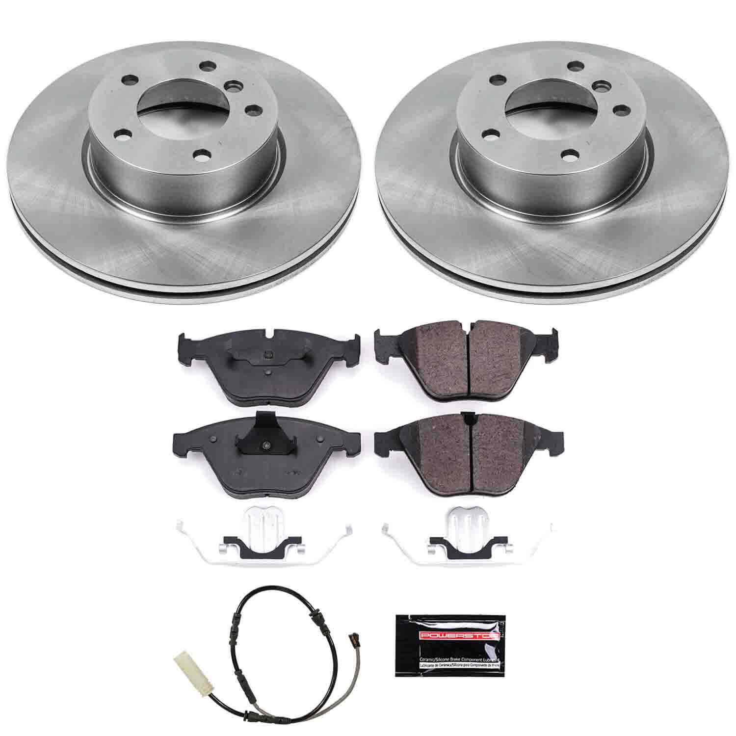 Power Stop KOE7026 Autospecialty - 1-Click Daily Driver Brake Kits (Front) for 2013-2015 BMW X1 product image