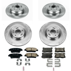 Power Stop KOE7029 Autospecialty 1-Click Daily Driver Front And Rear Brake Kit for 2015-2017 Hyundai Genesis product image
