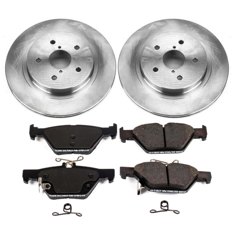 Power Stop KOE7039 Autospecialty 1-Click Daily Driver Rear Brake Kit for 2015-2024 Subaru Legacy product image