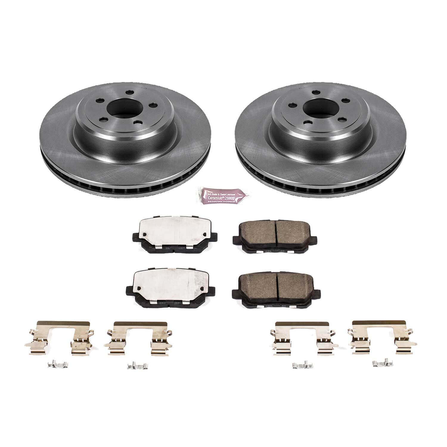 Power Stop KOE7052 Autospecialty - 1-Click Daily Driver Brake Kits (Rear) for 2014-2023 Dodge Charger product image