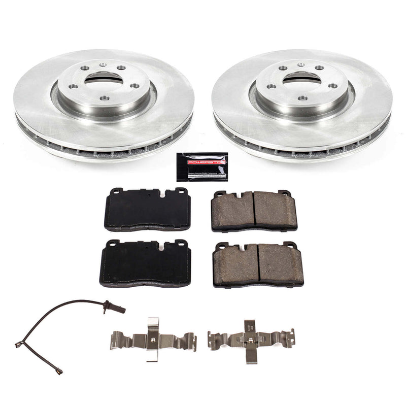 Power Stop KOE7072 Autospecialty 1-Click Daily Driver Front Pad And Rotor Kit for 2013 Audi Q5 product image