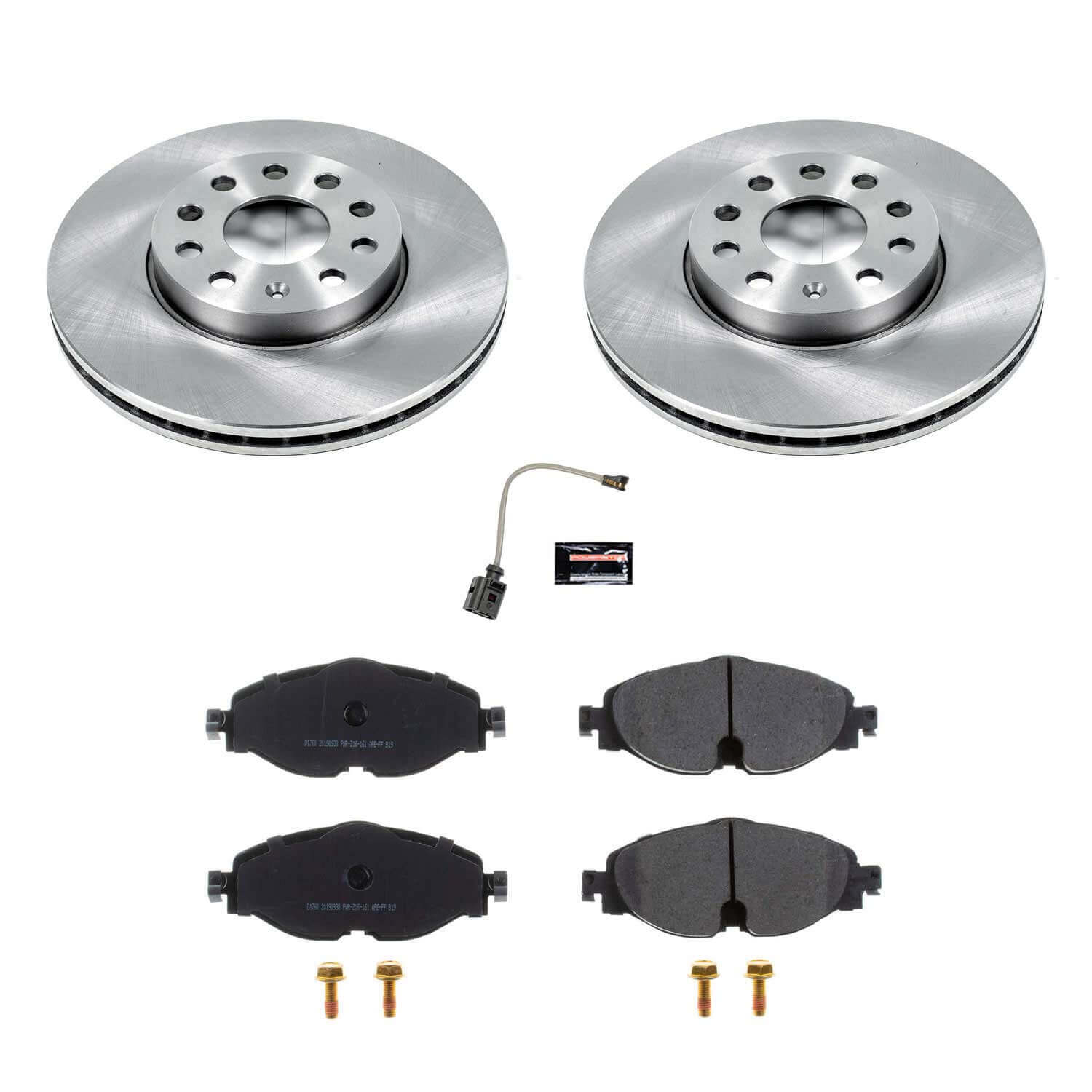 Power Stop KOE7080 Autospecialty 1-Click Daily Driver Front Brake Kit for 2015-2016 Audi A3 product image