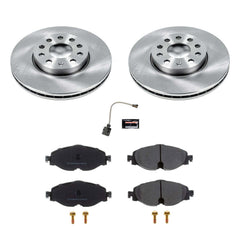 Power Stop KOE7080 Autospecialty 1-Click Daily Driver Front Brake Kit for 2015-2016 Audi A3 product image