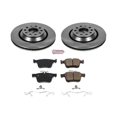 Power Stop KOE7084 Autospecialty - 1-Click Daily Driver Brake Kits (Rear) for 2015-2025 Audi A3 Quattro product image