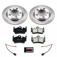 Power Stop KOE7088 Autospecialty 1-Click Daily Driver Rear Pad And Rotor Kit for 2017-2021 Porsche 718 Boxster product image