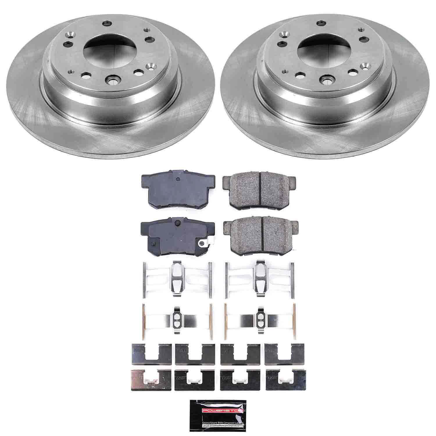 Power Stop KOE709 Autospecialty - 1-Click Daily Driver Brake Kits (Rear) for 1995-1999 Acura Rl product image