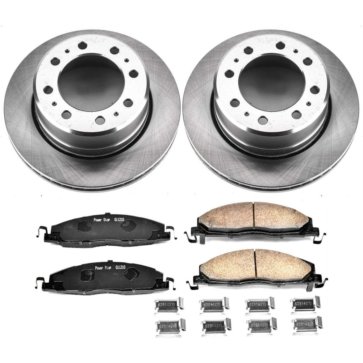 Power Stop KOE7131 Autospecialty 1-Click Daily Driver Rear Brake Kit for 2013-2018 Dodge Ram 3500 product image