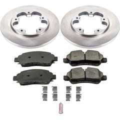 Power Stop KOE7145 Autospecialty 1-Click Daily Driver Plain Rotor Rear Brake Kit for 2015-2019 Ford TRANSIT-150 product image