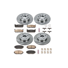 Power Stop KOE718 Autospecialty - 1-Click Daily Driver Brake Kits (Front And Rear) for 1990-1993 Mazda Miata / MX-5 product image