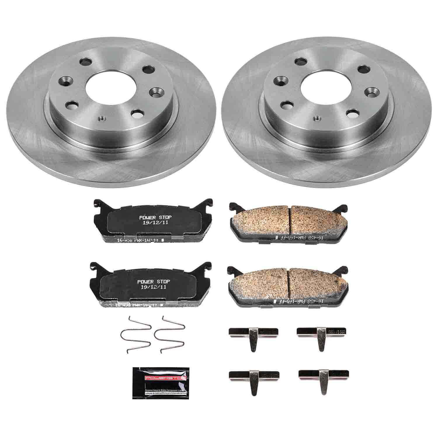 Power Stop KOE719 Autospecialty - 1-Click Daily Driver Brake Kits (Rear) for 1990-1993 Mazda Miata / MX-5 product image