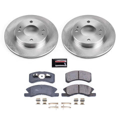 Power Stop KOE7217 Autospecialty 1-Click Daily Driver Front Brake Kit for 2014-2015 Mitsubishi Mirage product image