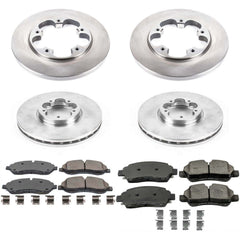 Power Stop KOE7235 Autospecialty 1-Click Daily Driver Front And Rear Brake Kit for 2015-2019 Ford TRANSIT-150 product image