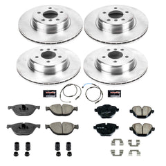 Power Stop KOE7236 Autospecialty 1-Click Daily Driver Front And Rear Brake Kit for 2012-2013 BMW 528I product image