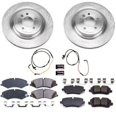 Power Stop KOE7260 Autospecialty 1-Click Daily Driver Front And Rear Brake Kit for 2017 Land Rover Discovery product image