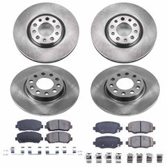 Power Stop KOE7288 Autospecialty - 1-Click Daily Driver Brake Kits (Front And Rear) for 2015-2017 Chrysler 200 product image