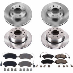 Power Stop KOE7305 Autospecialty 1-Click Daily Driver Front And Rear Brake Kit for 2015-2021 Dodge Ram Promaster 1500 product image