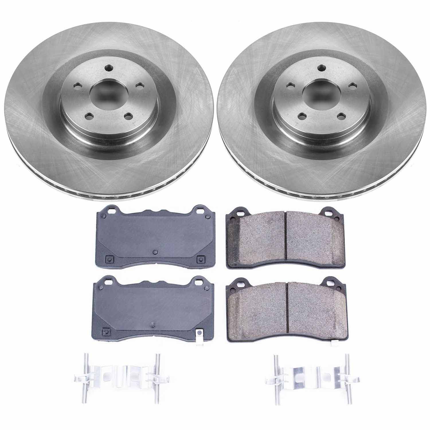 Power Stop KOE7318 Autospecialty 1-Click Daily Driver Front Brake Kit for 2016-2018 Ford Focus RS product image