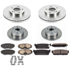 Power Stop KOE734 Autospecialty - 1-Click Daily Driver Brake Kits (Front And Rear) for 1994-1996 Infiniti Q45 product image