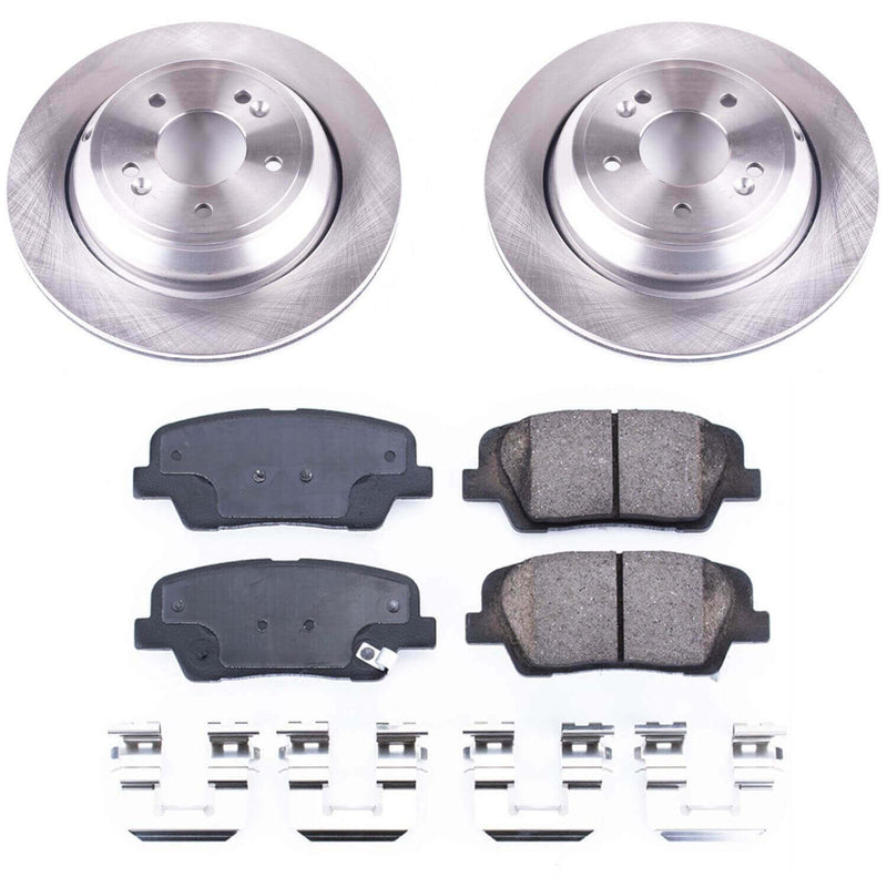 Power Stop KOE7341 Autospecialty 1-Click Daily Driver Rear Brake Kit for 2011-2016 Hyundai Equus product image