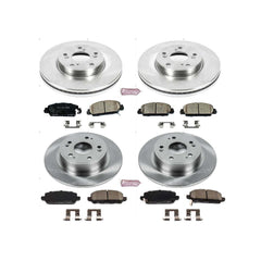 Power Stop KOE7349 Autospecialty 1-Click Daily Driver Front And Rear Brake Kit for 2016-2022 Honda HR-V product image