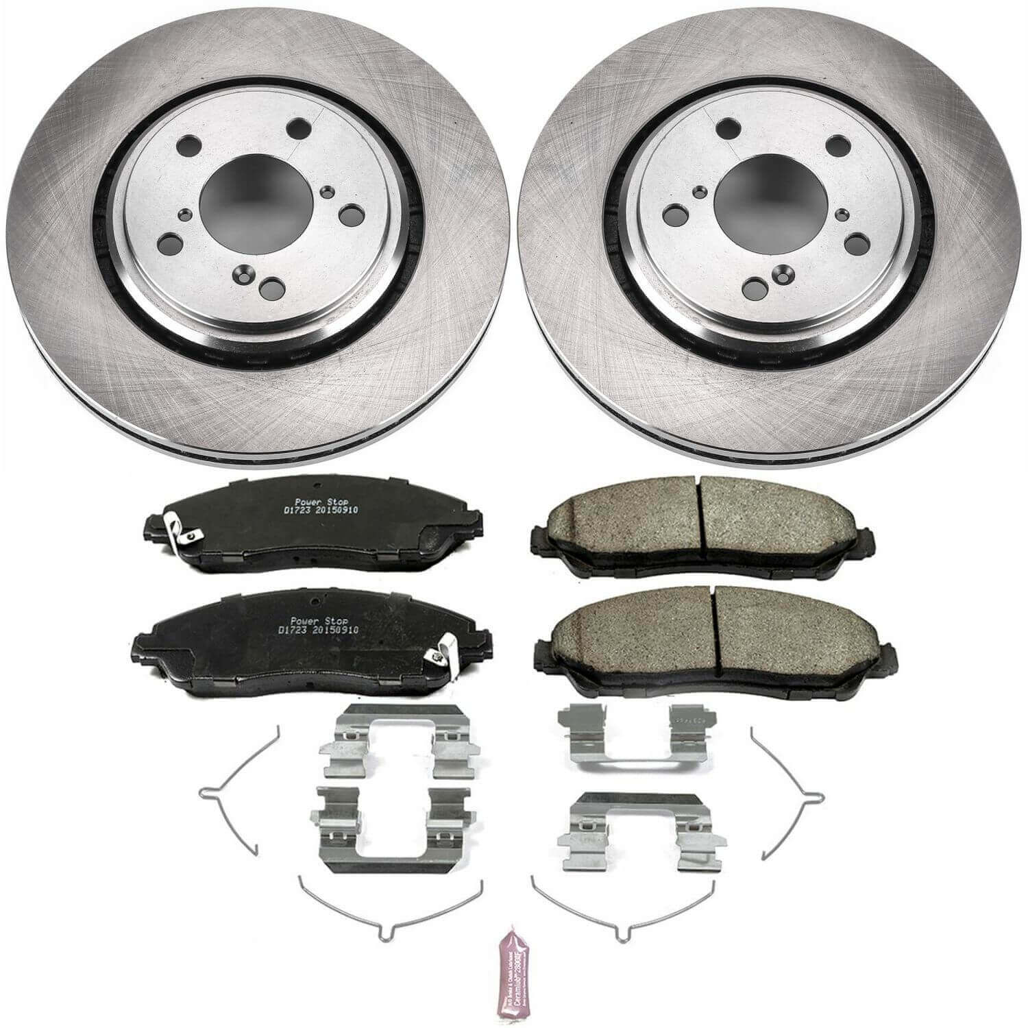 Power Stop KOE7352 Autospecialty 1-Click Daily Driver Front Brake Kit for 2016-2025 Acura MDX product image