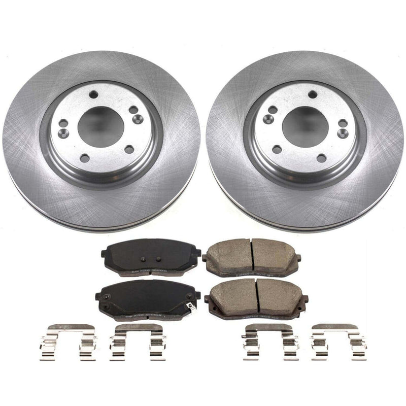 Power Stop KOE7353 Autospecialty 1-Click Daily Driver Front Brake Kit for 2016-2023 Hyundai Kona Electric product image