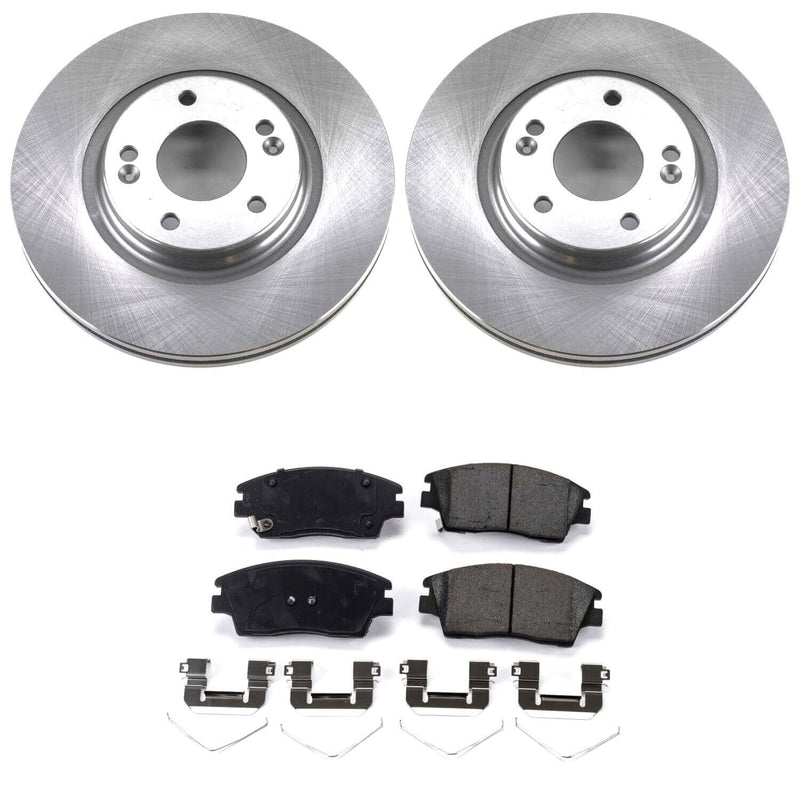 Power Stop KOE7355 Autospecialty 1-Click Daily Driver Front Brake Kit for 2016-2022 Hyundai Elantra product image