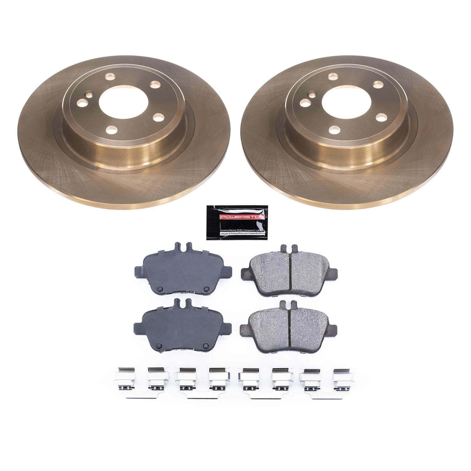 Power Stop KOE7377 Rear Autospecialty 1-Click OE Replacement Pad And Rotor Kit for 2017-2019 Infiniti QX30 product image