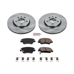Power Stop KOE7399 Autospecialty 1-Click Daily Driver Plain Rotor Front Brake Kit for 2016-2023 Chevrolet Bolt Euv product image
