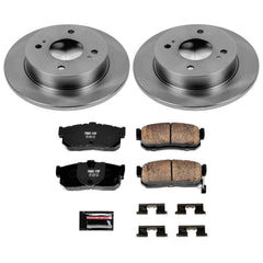 Power Stop KOE740 Autospecialty - 1-Click Daily Driver Brake Kits (Rear) for 1991-2001 Infiniti G20 product image