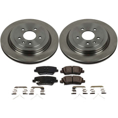 Power Stop KOE7401 Autospecialty 1-Click Daily Driver Rear Brake Kit for 2016-2018 Cadillac Ats product image
