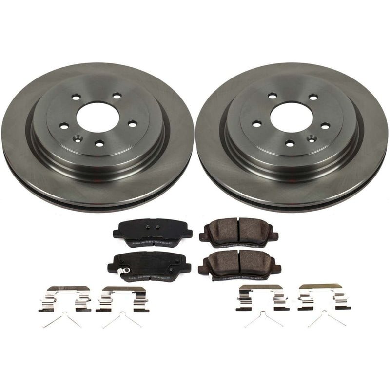 Power Stop KOE7401 Autospecialty 1-Click Daily Driver Rear Brake Kit for 2016-2018 Cadillac Ats product image
