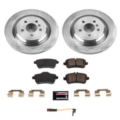 Power Stop KOE7438 Autospecialty 1-Click Daily Driver Plain Rotor Rear Brake Kit for 2012-2019 Mercedes-Benz GLE300D product image