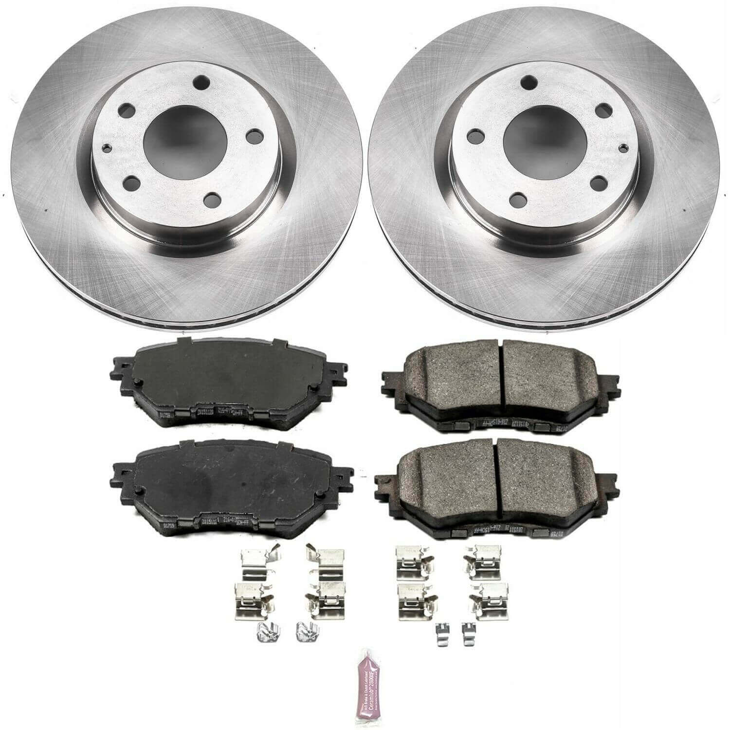 Power Stop KOE7517 Autospecialty 1-Click Daily Driver Front Brake Kit for 2017-2018 Mazda 3 product image