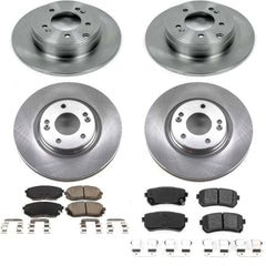 Power Stop KOE7522 Autospecialty 1-Click Daily Driver Front And Rear Brake Kit for 2016-2020 Hyundai Sonata product image