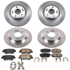 Power Stop KOE7523 Autospecialty 1-Click Daily Driver Front And Rear Brake Kit for 2016-2019 Hyundai Sonata product image