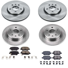 Power Stop KOE7561 Autospecialty 1-Click Daily Driver Front And Rear Pad And Rotor Kit for 2022-2023 Chevrolet Bolt Euv product image