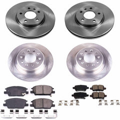 Power Stop KOE7564 Autospecialty 1-Click Daily Driver Front And Rear Brake Kit for 2019 Buick Lacrosse product image