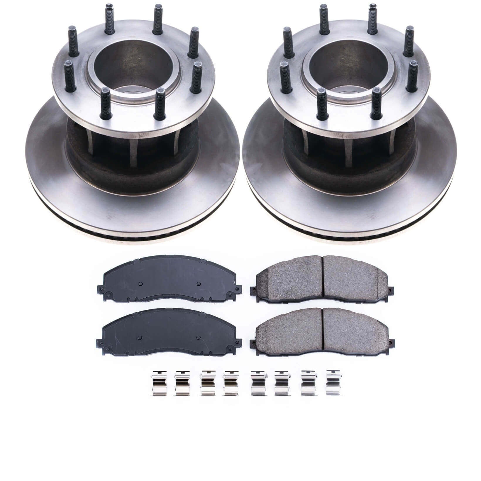 Power Stop KOE7669 Autospecialty 1-Click Daily Driver Front Brake Kit for 2017-2022 Ford F-350 Super Duty product image
