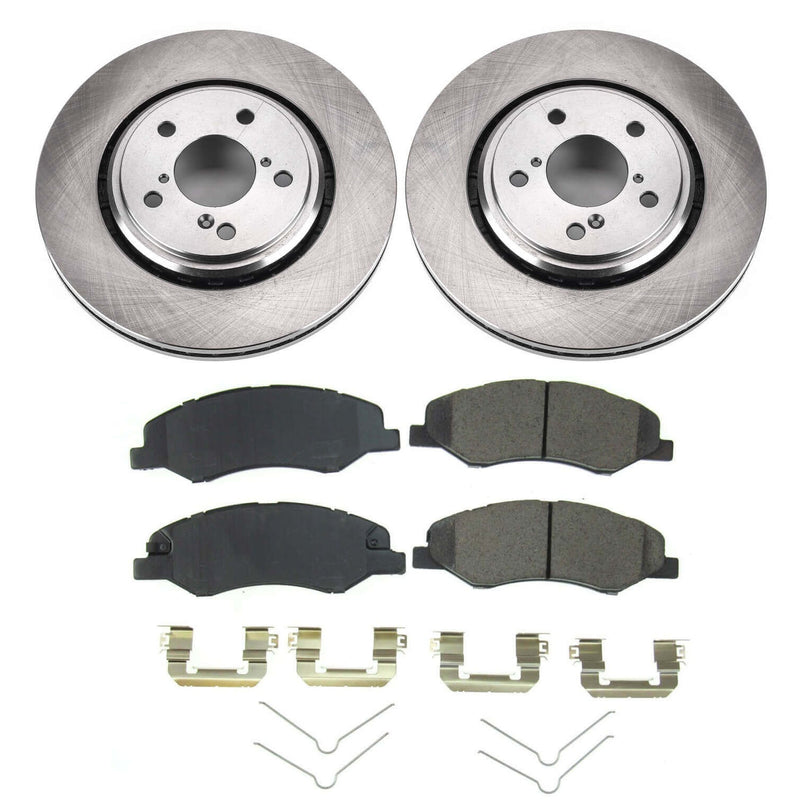 Power Stop KOE7670 Autospecialty 1-Click Daily Driver Front Pad And Rotor Kit for 2018-2025 Honda Odyssey product image